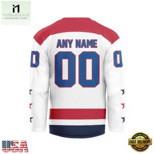 MLB Washington Nationals Special Hockey Jersey Design Concept