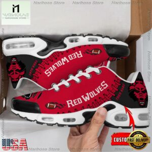 NCAA Arkansas State Red Wolves Football Custom Air Max Plus Shoes