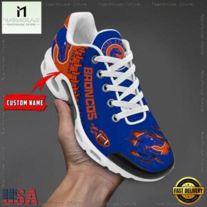 NCAA Boise State Broncos Football Custom Air Max Plus Shoes