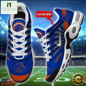 NCAA Boise State Broncos Sport Football Logo Custom Air Max Plus Shoes 2