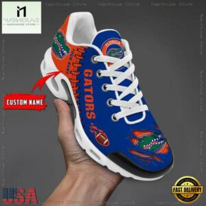 NCAA Florida Gators Football Custom Air Max Plus Shoes