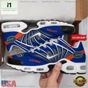 NCAA Florida Gators Sport Football Logo Custom Air Max Plus Shoes