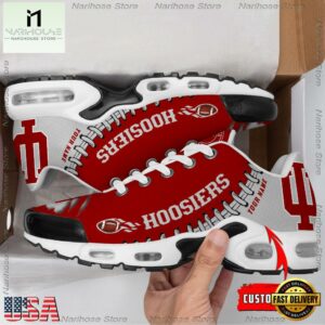 NCAA Indiana Hoosiers Football Custom Air Max Plus Shoes