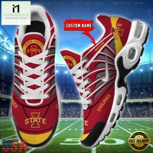 NCAA Iowa State Cyclones Sport Football Logo Custom Air Max Plus Shoes