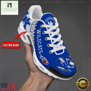 NCAA Kentucky Wildcats Football Custom Air Max Plus Shoes