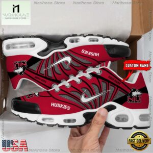 NCAA Northern Illinois Huskies Sport Football Logo Custom Air Max Plus Shoes