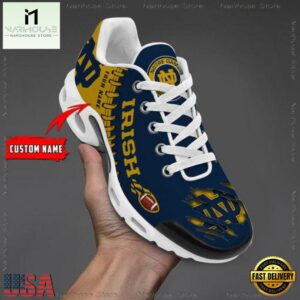 NCAA Notre Dame Fighting Irish Football Custom Air Max Plus Shoes