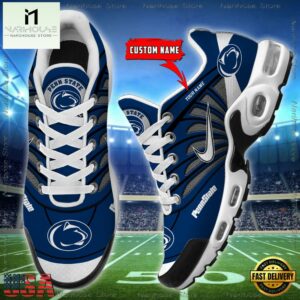 NCAA Penn State Nittany Lions Sport Football Logo Custom Air Max Plus Shoes