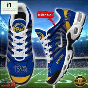 NCAA Pittsburgh Panthers Sport Football Logo Custom Air Max Plus Shoes