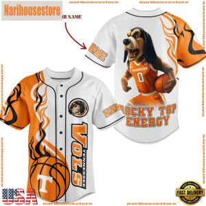 NCAA Tennessee Volunteers Rocky Top Energy Baseball Jersey