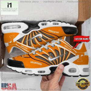 NCAA Tennessee Volunteers Sport Football Logo Custom Air Max Plus Shoes