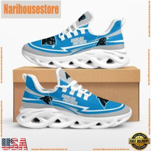 NFL Carolina Panthers Are Coming Curves Max Soul Shoes