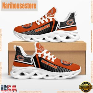 NFL Chicago Bears #1 Fan M Soul Shoes Limited Edition