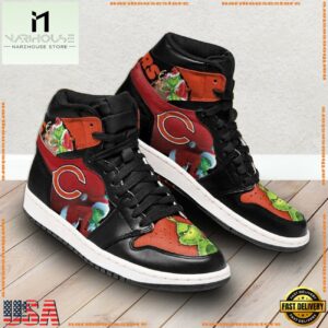 NFL Chicago Bears Football Logo Team Air Jordan 1 Hightop Shoes Sneakers