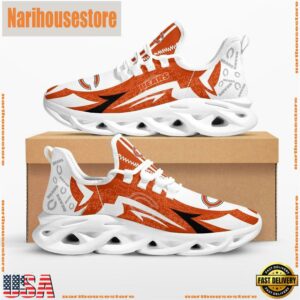 NFL Chicago Bears Symbol Geometric Pattern Max Soul Shoes