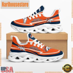 NFL Denver Broncos Are Coming Curves Max Soul Shoes