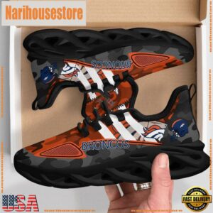 NFL Denver Broncos Military Camouflage M Soul Shoes