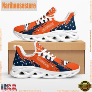 NFL Denver Broncos Stars and Stripes M Soul Shoes