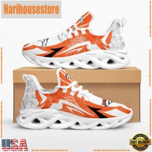 NFL Denver Broncos Symbol Geometric Pattern Max Soul Shoes