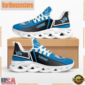 NFL Detroit Lions #1 Fan M Soul Shoes Limited Edition
