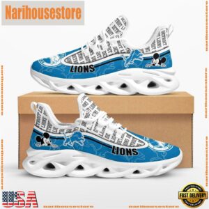 NFL Detroit Lions Mickey Mouse Max Soul Shoes