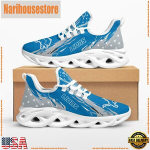 NFL Detroit Lions Stars and Stripes M Soul Shoes