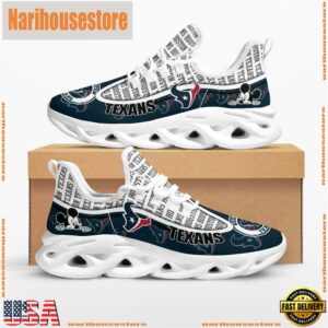 NFL Houston Texans Mickey Mouse Max Soul Shoes