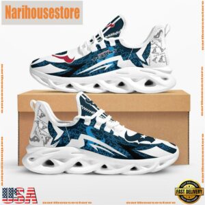 NFL Houston Texans Symbol Geometric Pattern Max Soul Shoes