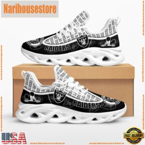 NFL Las Vegas Raiders Mickey Mouse Max Soul Shoes