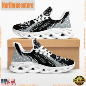NFL Las Vegas Raiders Stars and Stripes M Soul Shoes