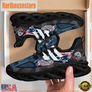 NFL New England Patriots Military Camouflage M Soul Shoes