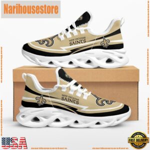 NFL New Orleans Saints Are Coming Curves Max Soul Shoes