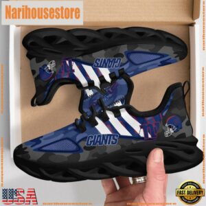 NFL New York Giants Military Camouflage M Soul Shoes