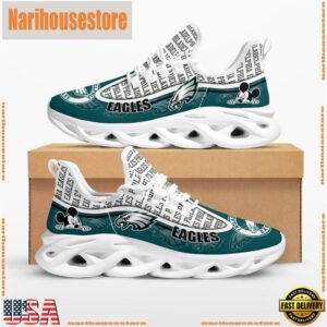 NFL Philadelphia Eagles Mickey Mouse Max Soul Shoes