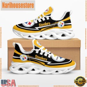 NFL Pittsburgh Steelers Are Coming Curves Max Soul Shoes