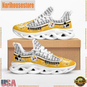 NFL Pittsburgh Steelers Mickey Mouse Max Soul Shoes