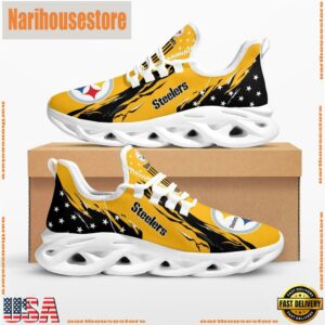 NFL Pittsburgh Steelers Stars and Stripes M Soul Shoes