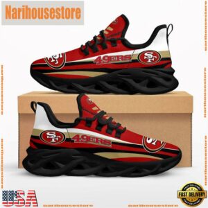 NFL San Francisco 49ers Max Soul Running Shoes