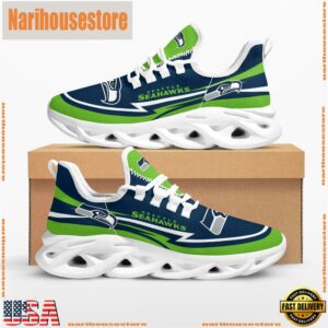 NFL Seattle Seahawks Are Coming Curves Max Soul Shoes