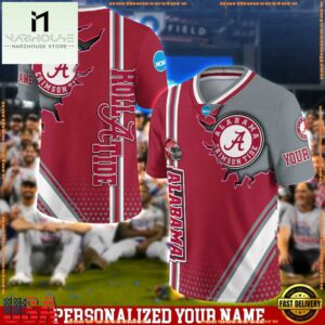 Personalized NCAA Alabama Crimson Tide Team Logo Player Football Jersey