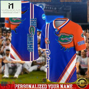 Personalized NCAA Florida Gators Team Logo Player Football Jersey