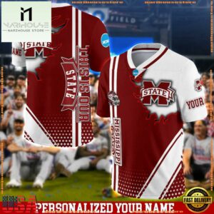Personalized NCAA Mississippi State Bulldogs Team Logo Player Football Jersey