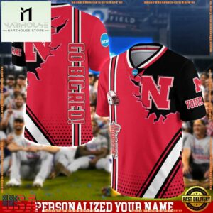 Personalized NCAA Nebraska Cornhuskers Team Logo Player Football Jersey