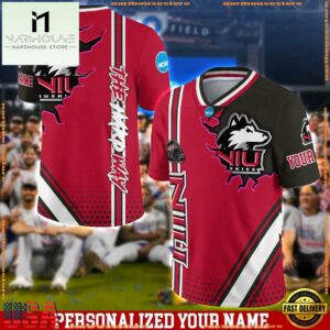 Personalized NCAA Northern Illinois Huskies Team Logo Player Football Jersey