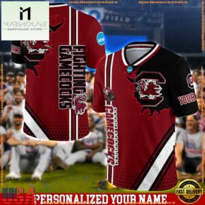 Personalized NCAA South Carolina Gamecocks Team Logo Player Football Jersey