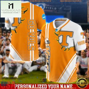 Personalized NCAA Tennessee Volunteers Team Logo Player Football Jersey