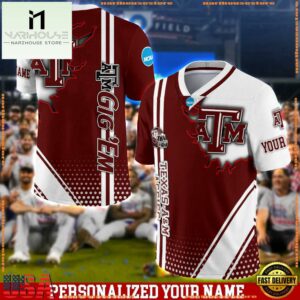 Personalized NCAA Texas ATM Aggies Team Logo Player Football Jersey