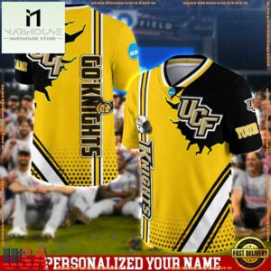 Personalized NCAA UCF Knights Team Logo Player Football Jersey