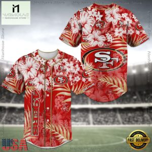 San Francisco ers NFL Baseball Jersey Shirt