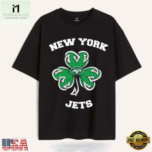 Shamrock Football St Patricks Day New York Jets NFL 2025 T Shirt